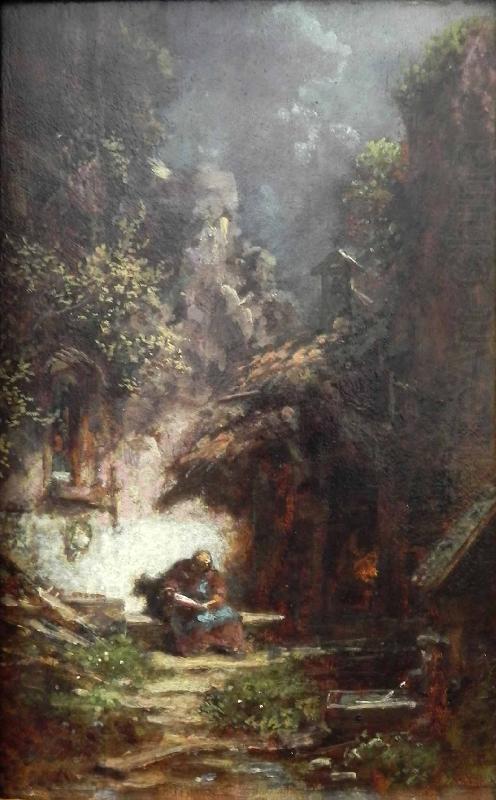 Recluse Reading, Carl Spitzweg